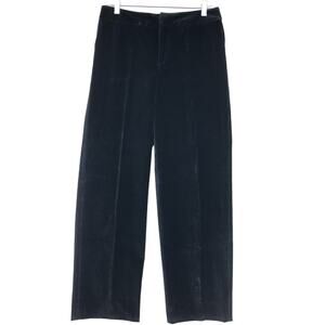 Lord and Taylor Womens Sz 6P Petite Pants Stretch Cotton Stretch Velour Trousers